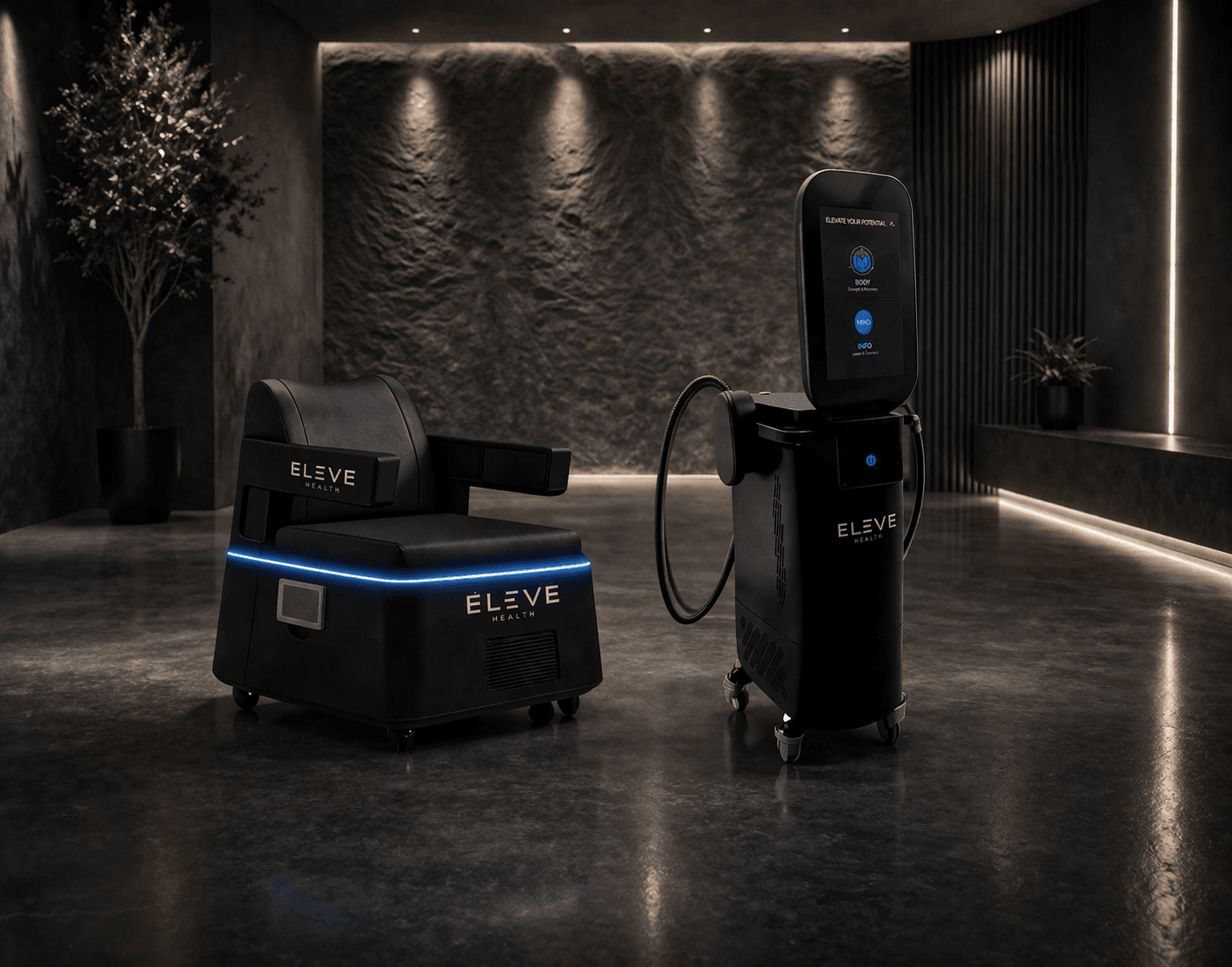 Eleve Health PEMF therapy chair and device